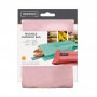 Reusable bag for pastel pink snack