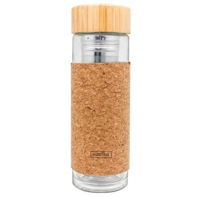 300ml Crystal Tea Bottle Cork Wall