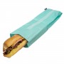 Turquoise baguette sandwich holder