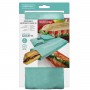 Turquoise baguette sandwich holder