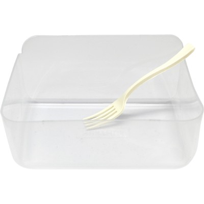 Container for childhood fossing with fork