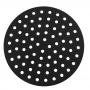Round Perforated Silicone Reusable Base Tray for Air Fryer