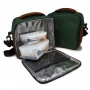 Green thermal bag with 2 hermetic