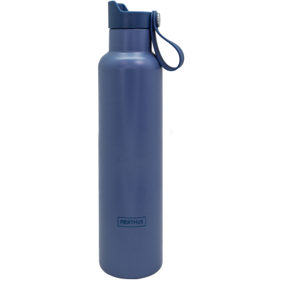 Click & Drink Sports Bottle! 750 ml Navy blue
