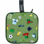 Isothermic bag for sandwich, reusable soccer