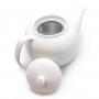 Porcelain teapot with filter