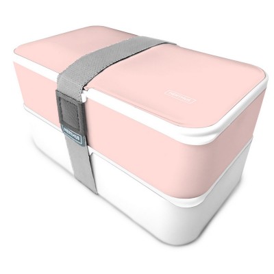 Doble Lunch Box Rosa