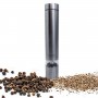 Electric monillo for salt and pepper in stainless steel
