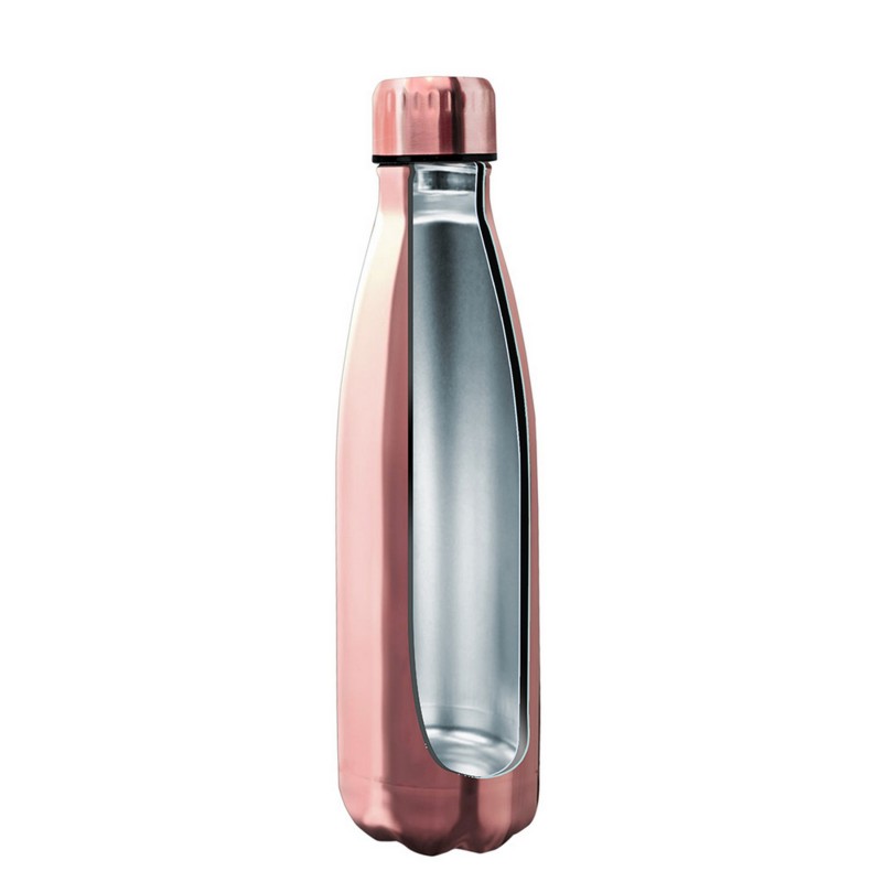 Nerthus FIH 807 Botella Infantil Unicornios ROSA 500ml - aluminio  ultraligero
