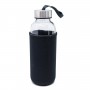 Crystal Bottle Neoprene Black 400 ml