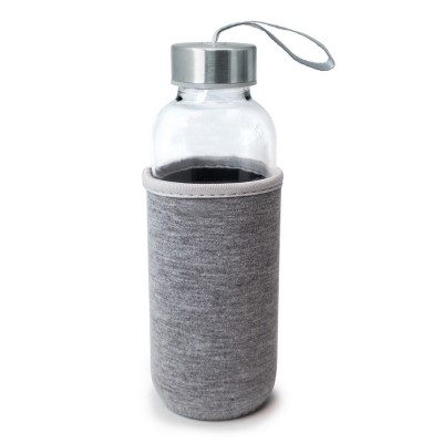 Crystal Bottle Gray Neoprene 400 ml