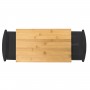 Tabla de corte de Bambú con bandeja extendible