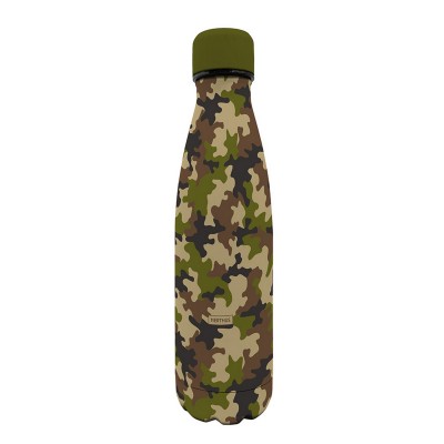 Double wall stainless steel bottles camouflage 500 ml